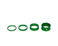 Wolf Tooth Components 1-1/8" Headset Spacer Kit (Green) (3, 5, 10, 15mm) | product-related