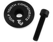 Wolf Tooth Components Ultralight Stem Cap w/ Integrated Spacer (Black) (5mm) | product-related