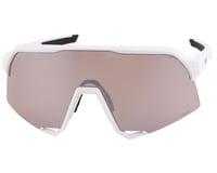 100% S3 Sunglasses (Matte White) (HiPER Silver Mirror Lens)