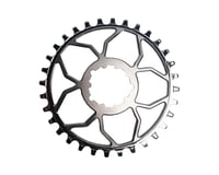 5Dev Titanium 3-Bolt Chainring (Raw/Silver) (3mm Offset)