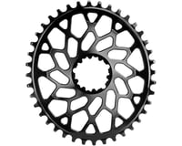 Absolute Black GXP/BB30 Direct Mount Oval CX Chainring (Black) (1x) (6mm Offset)