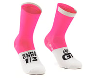 Assos GT Socks C2 (Fluo Pink) (S)