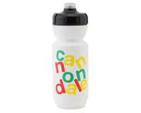 Cannondale Gripper Stacked Water Bottle (White) (21oz)