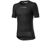 Castelli Prosecco Tech Short Sleeve Base Layer (Black) (2XL)