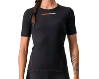 Castelli Women's Prosecco Tech Short Sleeve Baselayer (Black)