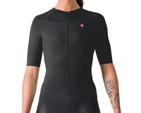 Castelli Women's Velocissima 2 Short Sleeve Jersey (Light Black)