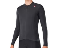 Castelli Espresso Thermal Long Sleeve Jersey (Light Black)