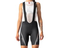 Castelli Women's Velocissima 3 Bib Shorts (Black/Silver) (S)