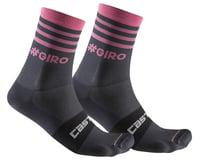 Castelli #Giro 13 Stripe Socks (Dark Grey/Rosa)
