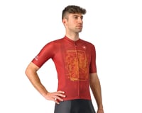 Castelli #Giro107 Roma Short Sleeve Jersey (Rosso Porpora)