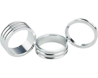 Ciari Anelli 1-1/8" Headset Spacers (Silver) (5, 10, & 15mm)