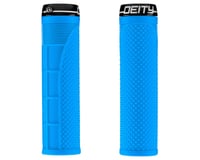 Deity Megattack Lock-On Grips (Blue) (140mm)