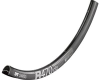 DT Swiss R 470 Road Rim (Black) (Tubeless) (Disc Brake) (20mm Internal Width)