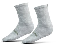 Endura Grid Floral LTD Print Sock (Mains Grey)