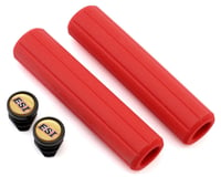 ESI Grips MTB Ribbed Chunky Silicone Grips (Red)