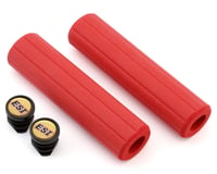 ESI Grips MTB Ribbed Extra Chunky Silicone Grips (Red)