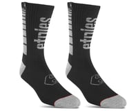 Etnies MTB Coolmax Crew Socks (Black/Grey) (Universal Adult)