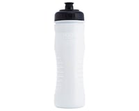 Fabric Internal Insulated Cageless Water Bottle (White/Black) (20oz)