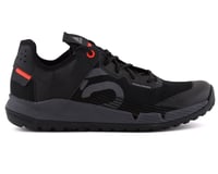 Five Ten Trailcross LT Flat Pedal Shoe (Core Black/Grey Two/Solar Red)