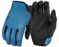 Fly Racing Youth Radium Long Finger Gloves (Slate Blue) (Youth L)