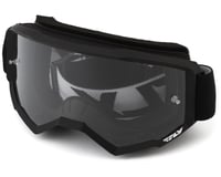 Fly Racing Focus Goggles (Black/White) (Clear Lens)