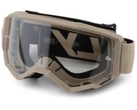 Fly Racing Focus Goggles (Khaki/Black) (Clear Lens)