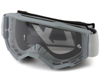 Fly Racing Youth Focus Goggles (Silver/Charcoal) (Clear Lens)