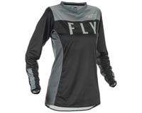 Fly Racing Women's Lite Jersey (Black/Grey)