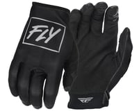 Fly Racing Youth Lite Gloves (Black/Grey)