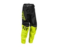 Fly Racing Youth F-16 Pants (Black/Hi-Vis) (24)