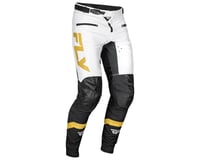 Fly Racing Rayce Bicycle Pants (White/Black/Gold)