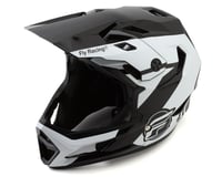 Fly Racing Youth Rayce Helmet (Black/White/Grey)