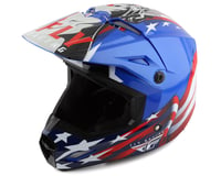 Fly Racing Kinetic Patriot Full-Face Helmet (Red/White/Blue)
