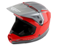 Fly Racing Kinetic Vision Full Face Helmet (Red/Grey)