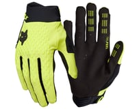 Fox Racing Defend Long Finger Gloves (Fluorescent Yellow) (XL)