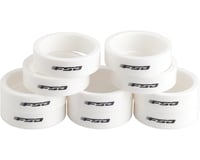 FSA PolyCarbonate Headset Spacers (White) (1-1/8") (10)