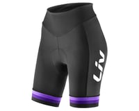 Liv Women's Race Day Shorts (Black/Purple)
