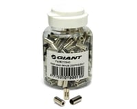 Giant 5mm Brass Brake Housing Ferrules (Silver) (200)