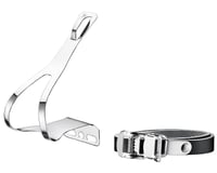 Giant AC Toe Clip & Strap Set (Silver) (M)