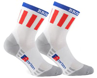 Giordana FR-C Mid Cuff Brooklyn Socks (Red/White/Blue)
