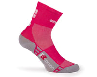 Giordana FR-C Women's Mid Cuff Sock (Pink/White) (M)