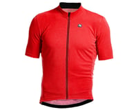 Giordana Fusion Short Sleeve Jersey (Watermelon Red/Black)