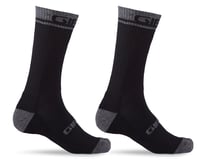 Giro Winter Merino Wool Socks (Black/Dark Shadow) (M)