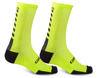 Giro HRc+ Merino Wool Socks (Bright Lime/Black)