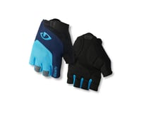 Giro Bravo Gel Gloves (Black/Blue/Light Blue)