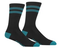 Giro Winter Merino Wool Socks (Black/Harbor Blue)