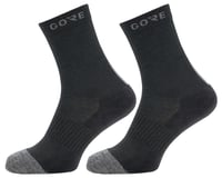 Gore Wear M Thermo Mid Socks (Black/Graphite Grey)