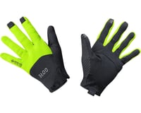 Gore Wear C5 Gore-Tex Infinium Long Finger Gloves (Black/Yellow)