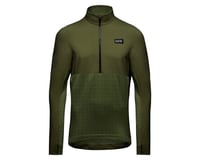 Gore Wear Men's Trail KPR Hybrid Long Sleeve Jersey (Utility Green)