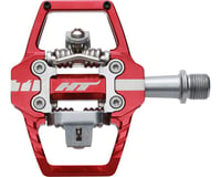HT T1 Clipless Pedal: 9/16" Red